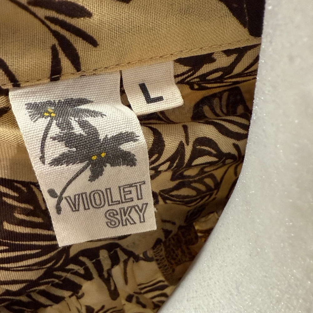 Leopard Print Button Down Set - Picture 2 of 6